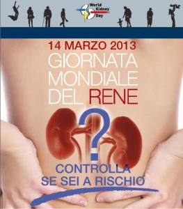 giornata mondiale del rene 2013
