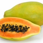 Papaya e vivi in salute